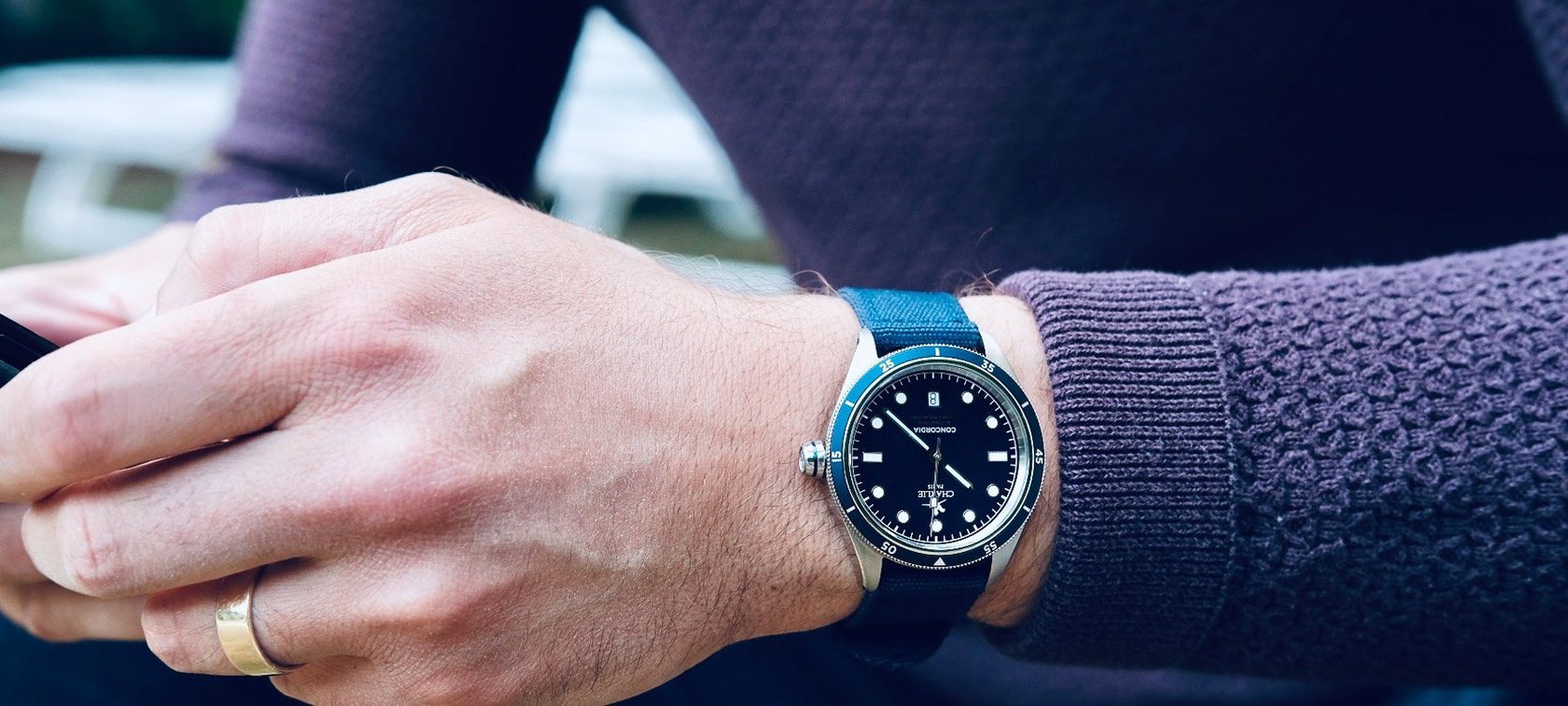 Hands-On: The Charlie Paris Concordia Blue Dive Watch — From France With Love