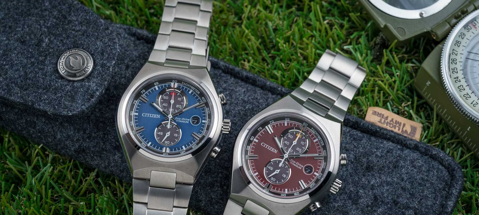 Citizen Eco-Drive Super Titanium CA7090-87 Chronograph Watches