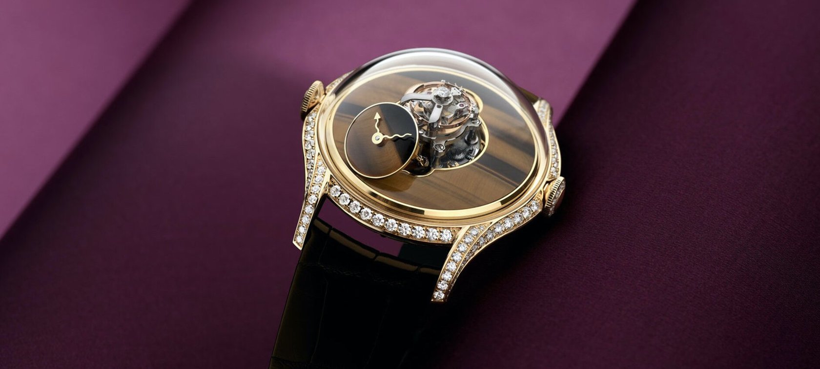 MB&F LM FlyingT Tiger Eye Tourbillon Watch