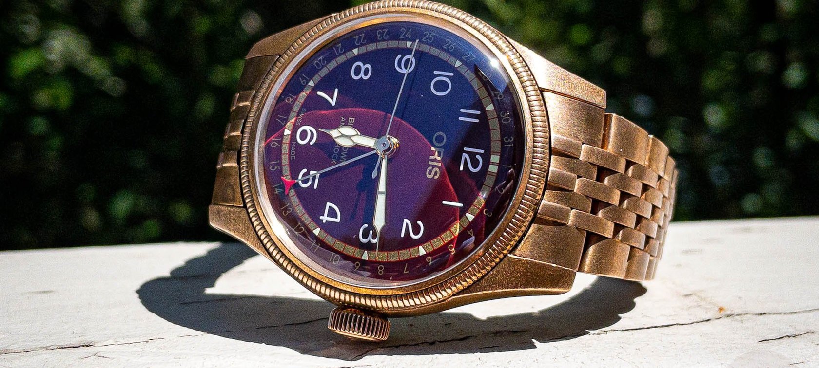 Strap Check — The Fratello × Oris Big Crown Bronze Pointer Date “Fratelloris” On The Oris Pointer Date Bronze Bracelet