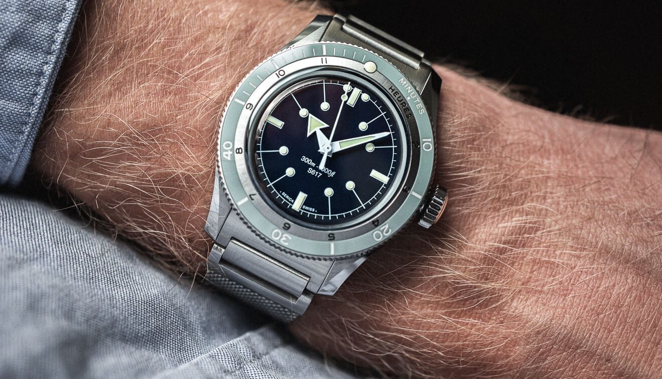 Serica Introduces A Spectacular Blue Version Of Its 5303 Dive Watch