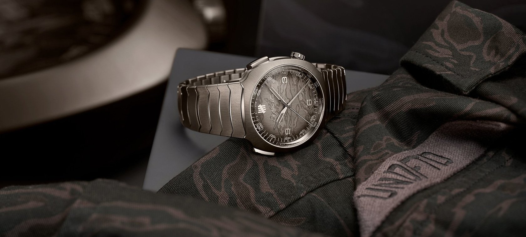H. Moser & Cie. Introduces The Camo Streamliner Chronograph UNDEFEATED