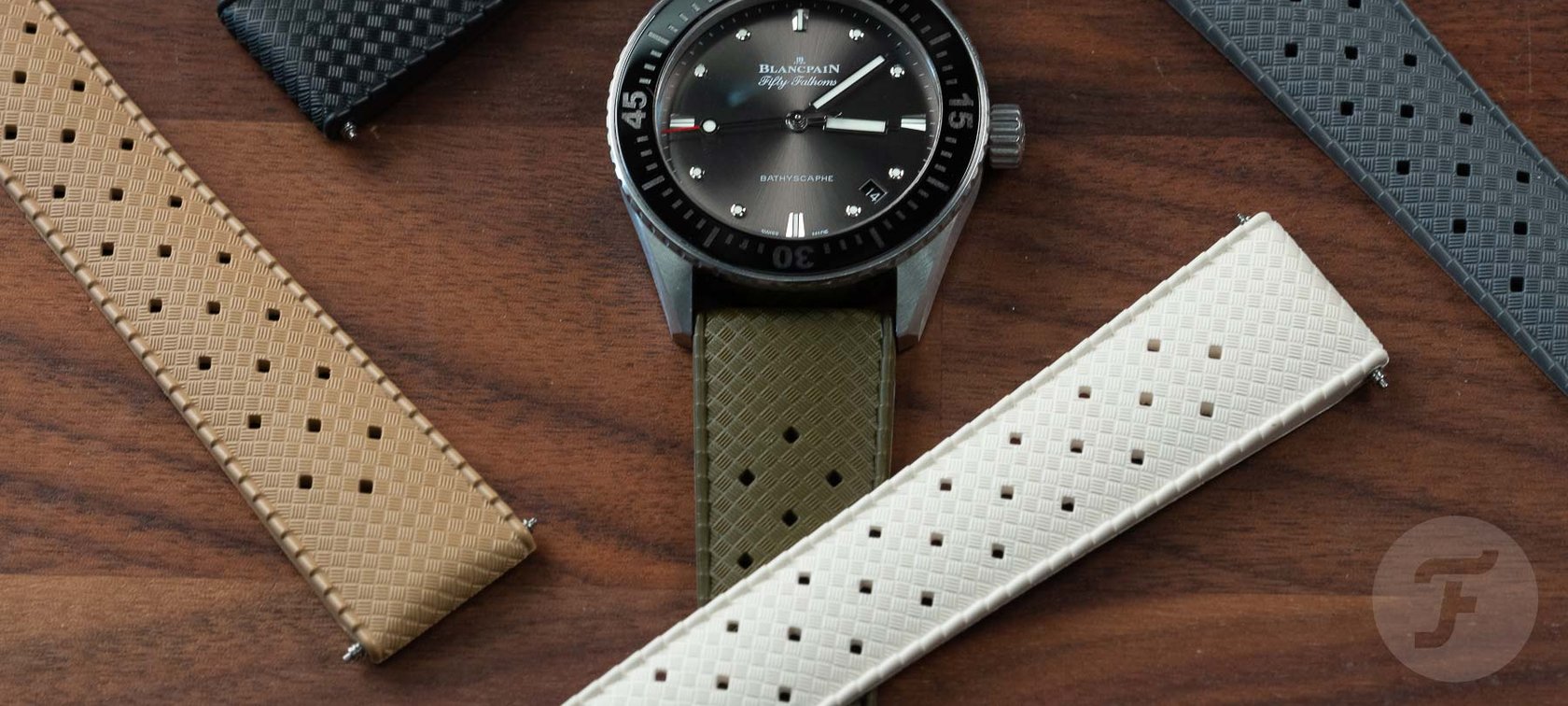 Strap Check: Wolbrook Tropic-Style Straps For My Blancpain Bathyscaphe