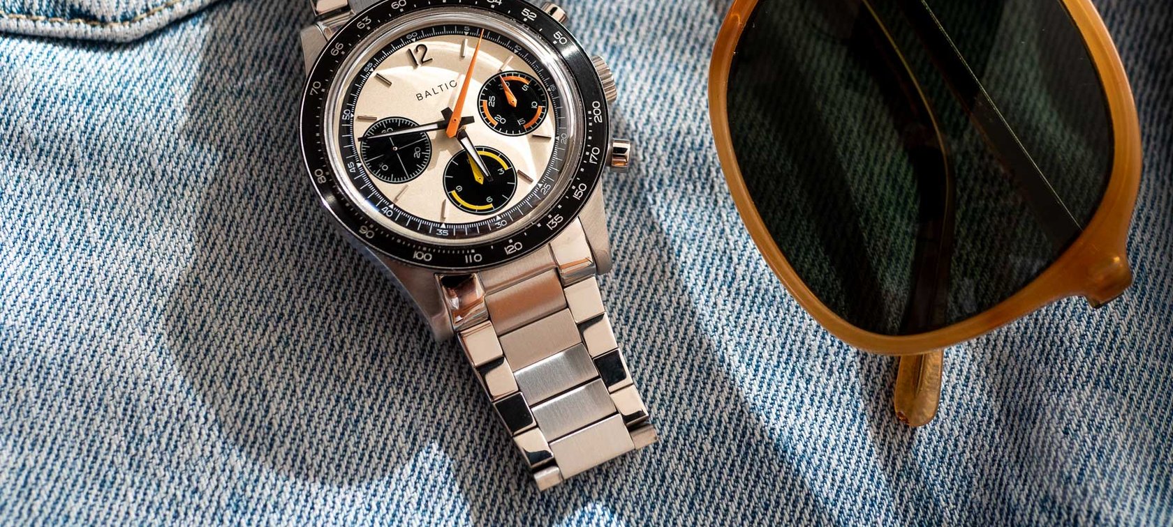 Hands-On: The Baltic x Peter Auto Tricompax Chronograph Brings Some Serious ’70s Racing Vibes