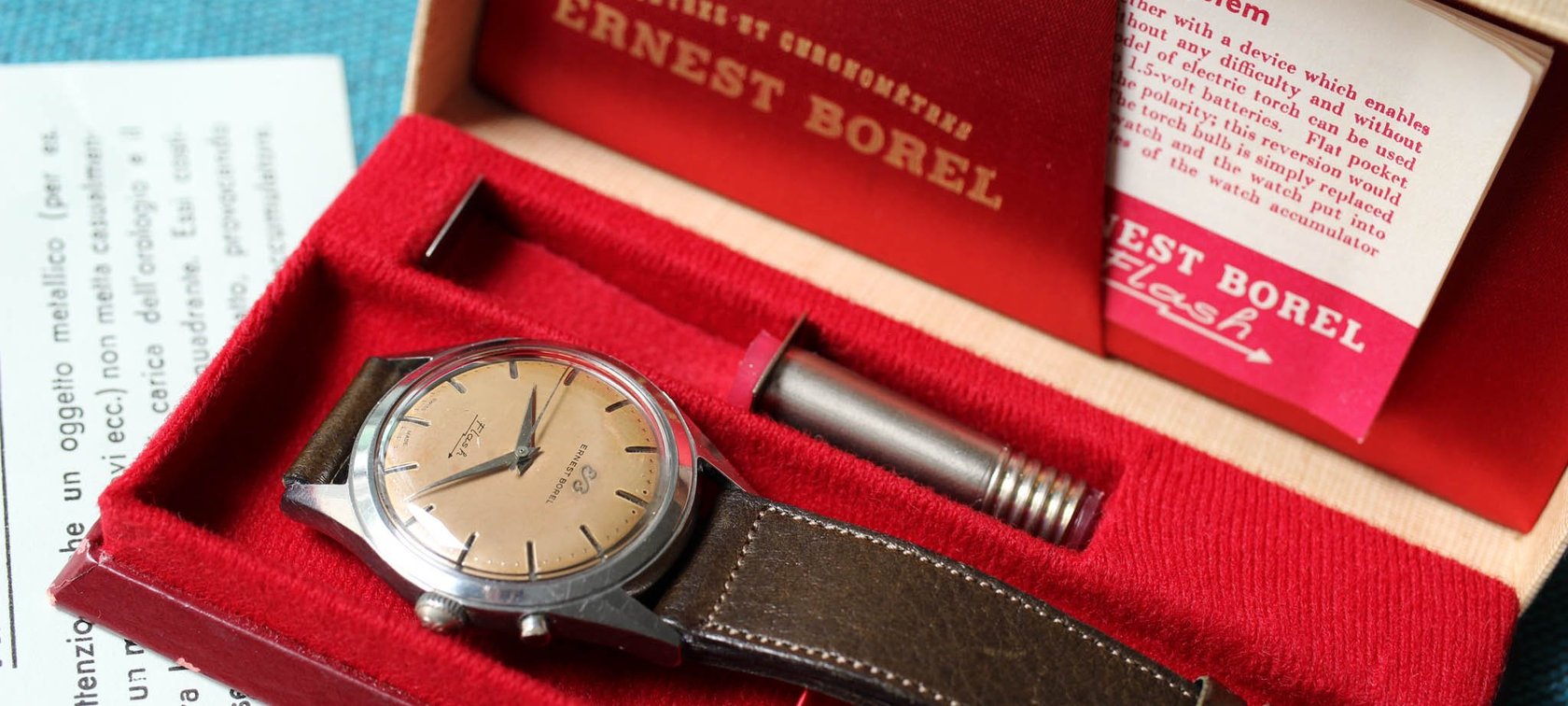 #TBT The Mighty Ernest Borel Flash With The Best Patina Ever