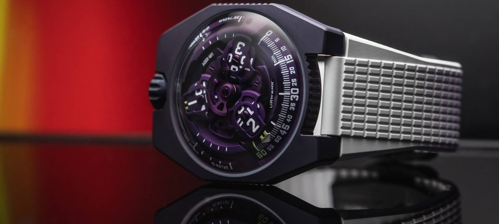 URWERK Shoots Off The Spectrum With The UR-100V UltraViolet