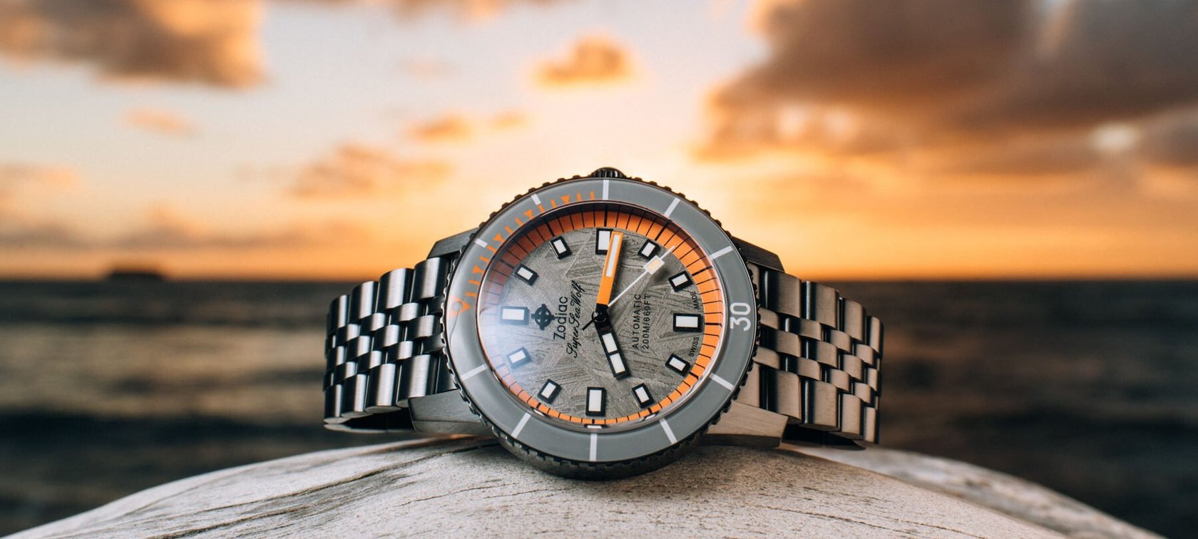 Introducing The Watches.com × Zodiac Super Sea Wolf Meteorite