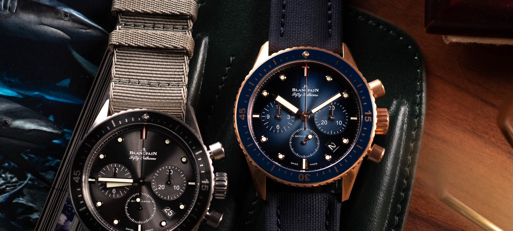 Blancpain Fifty Fathoms Bathyscaphe Chronographe Flyback