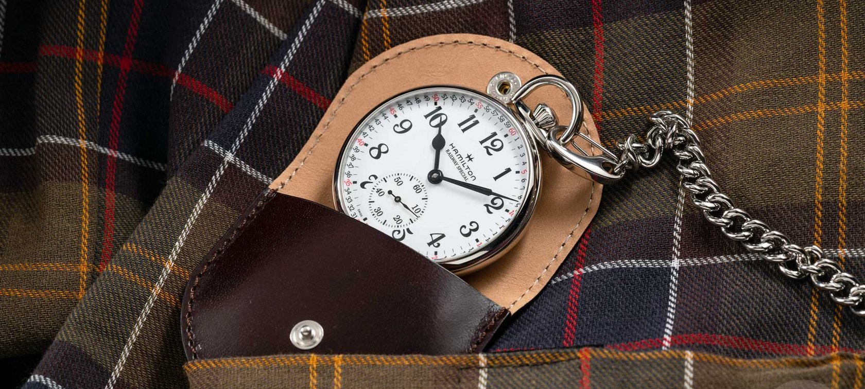 Hamilton Revives Its Railroad Pocket Watch — A Limited Edition For The Brand’s 130th Anniversary