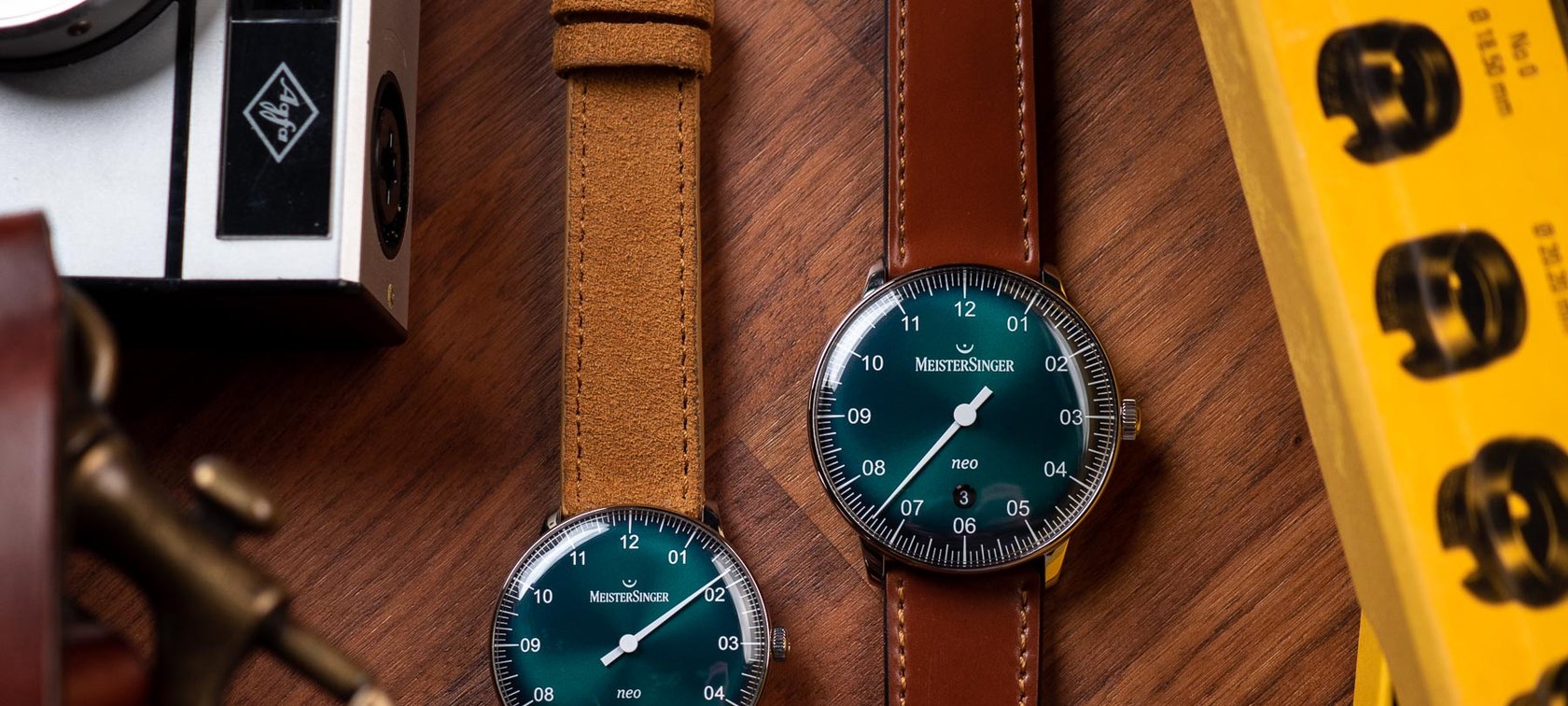 MeisterSinger’s Neo 36 And Neo Plus Welcome Green Dégradé Dials