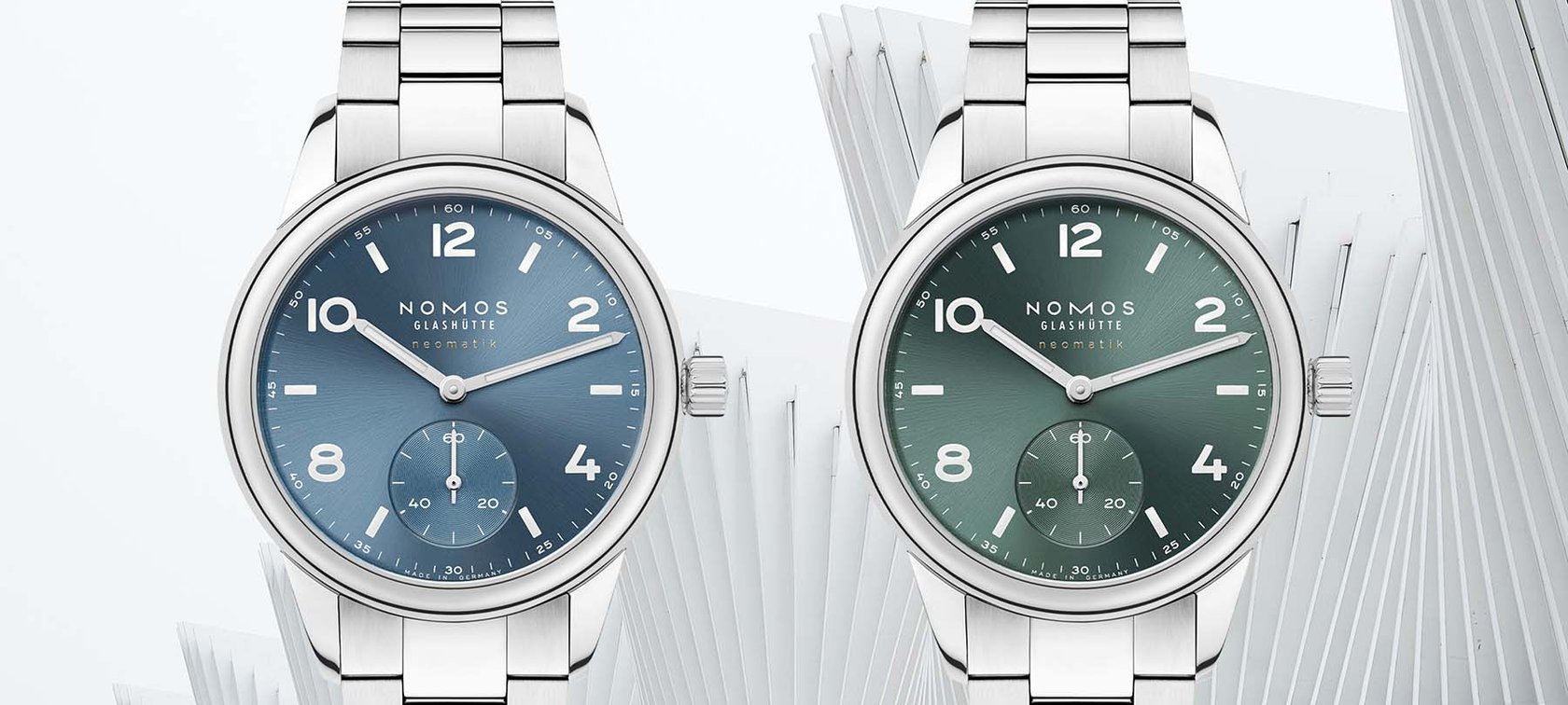The NOMOS Club Sport Neomatik Goes 37mm And Date-Free In Two New Colorways