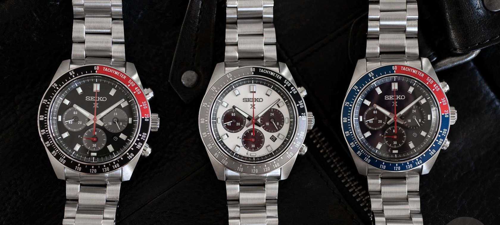 Seiko Introduces Three New Prospex Speedtimer Solar Chronographs