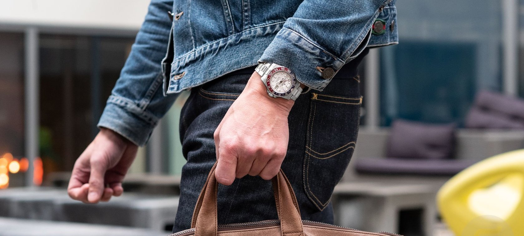 Please Keep Your Rolex To Yourself — Rolex GMT-Master II ref. 126719BLRO lifestyle shot