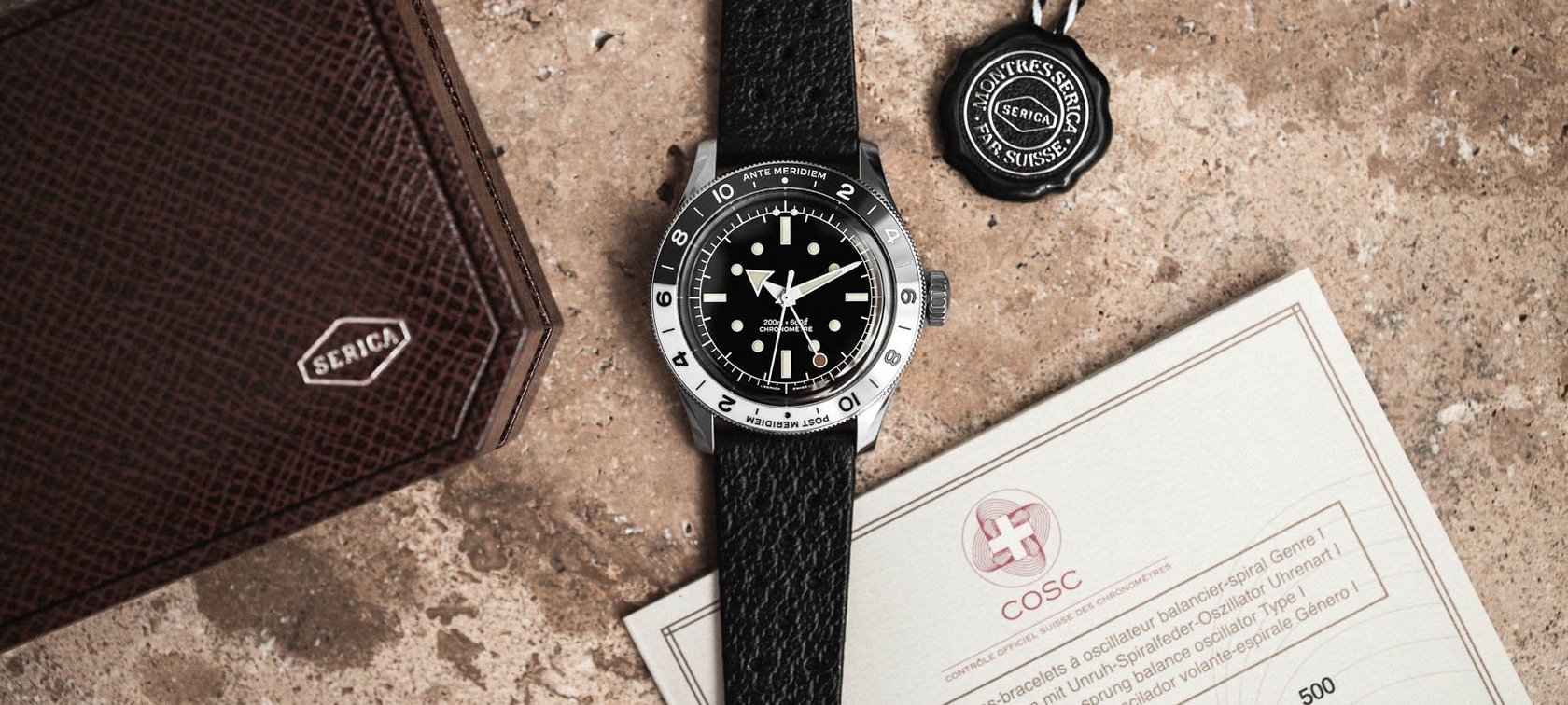 Serica Introduces The Striking New Ref. 8315 GMT Chronomètre