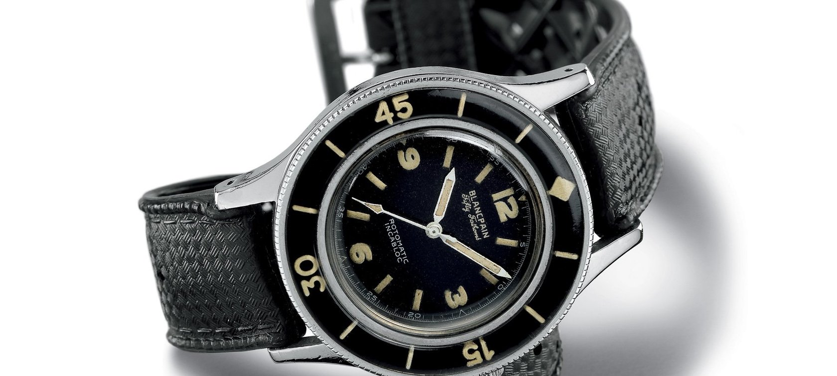The Very First Modern Dive Watch Was A Blancpain Fifty Fathoms