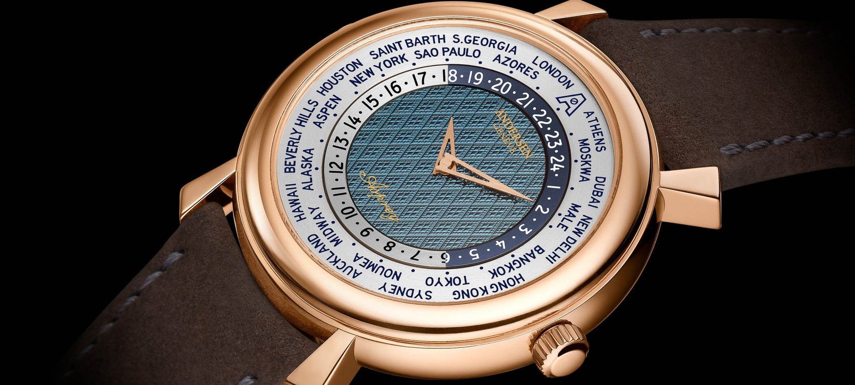 The Andersen Genève x Asprey Worldtime