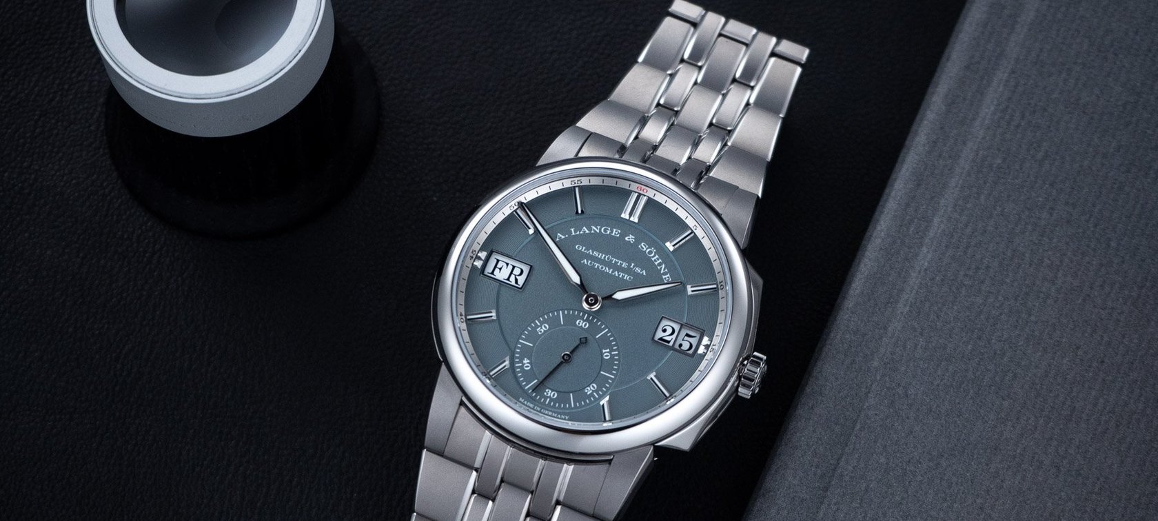 Watches That Look Best In Titanium — A. Lange & Söhne Odysseus Titanium flat-lay