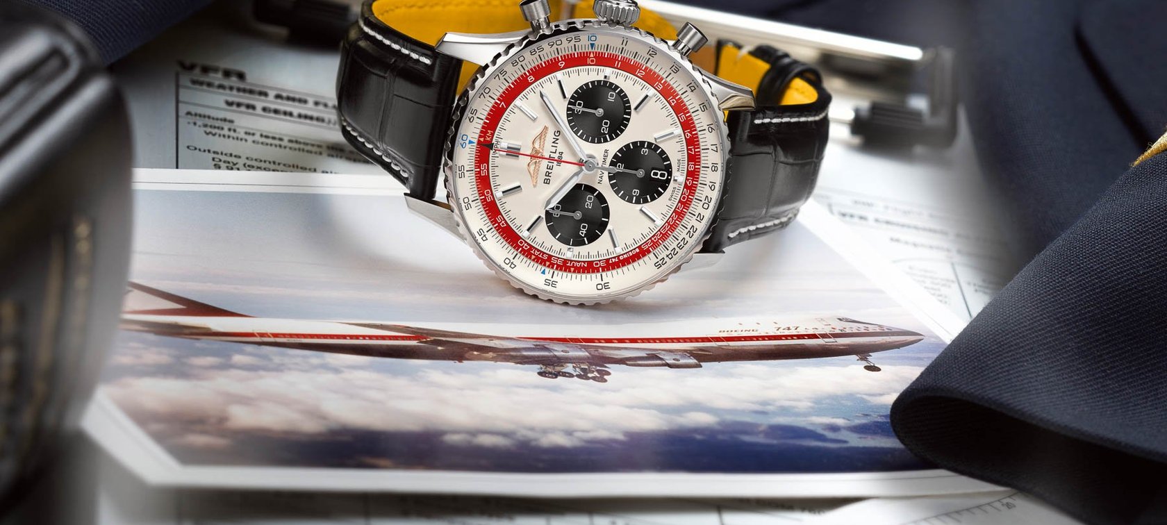 Breitling Navitimer 43 Boeing 747 1
