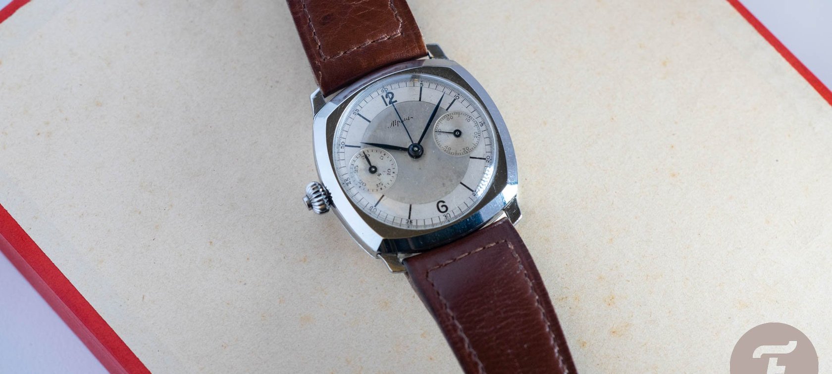 #TBT A Fascinating Unicorn Alpina “Leftie” Valjoux 13