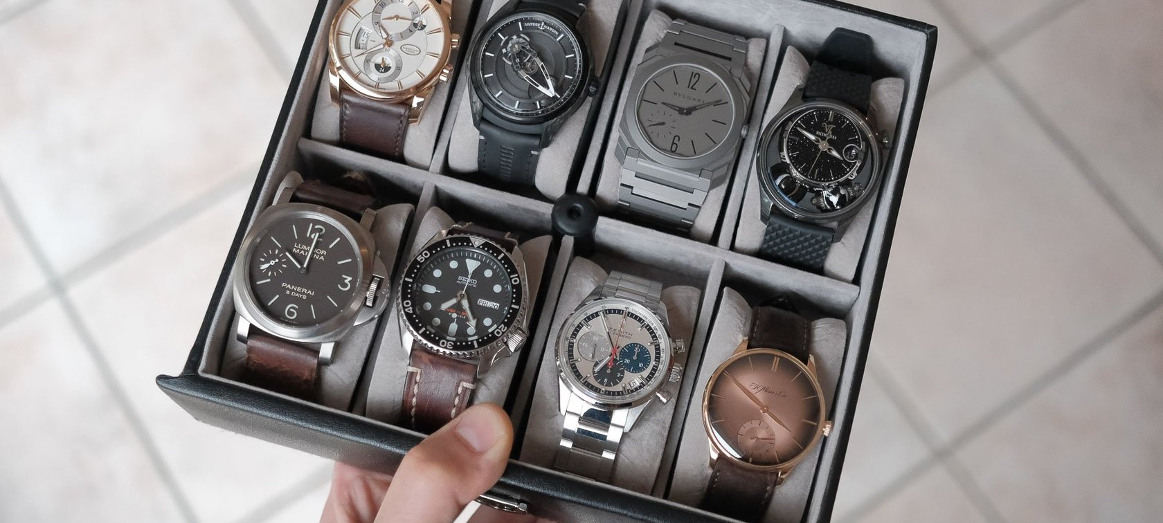 Watch Box Stories: Adrien’s Fantastic Bvlgari, Ulysse Nardin, Parmigiani, And Vicenterra Watches