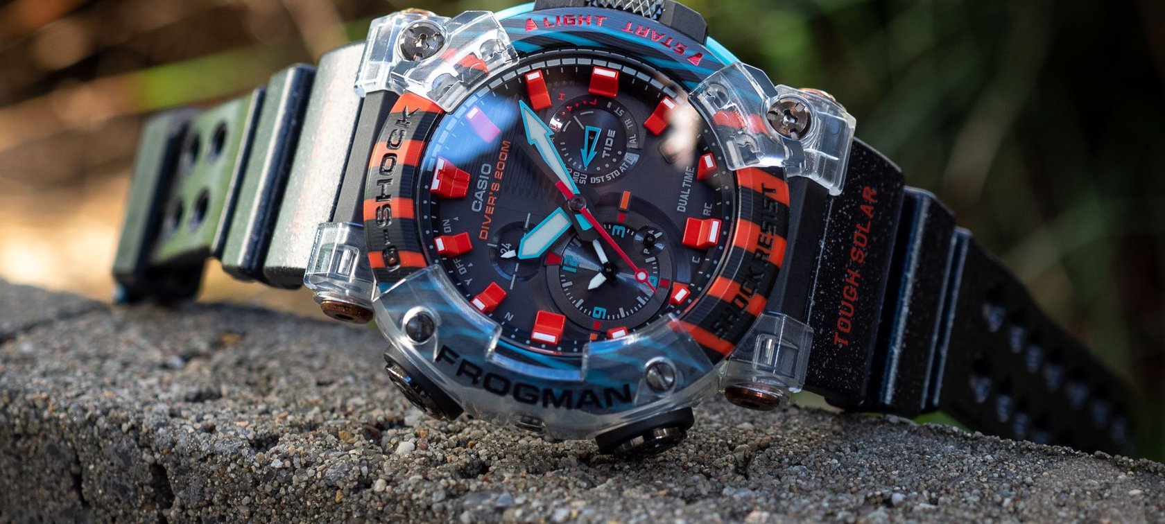 Hands-On With The Colorful And Commemorative Casio G-Shock Frogman “Poison Dart Frog”