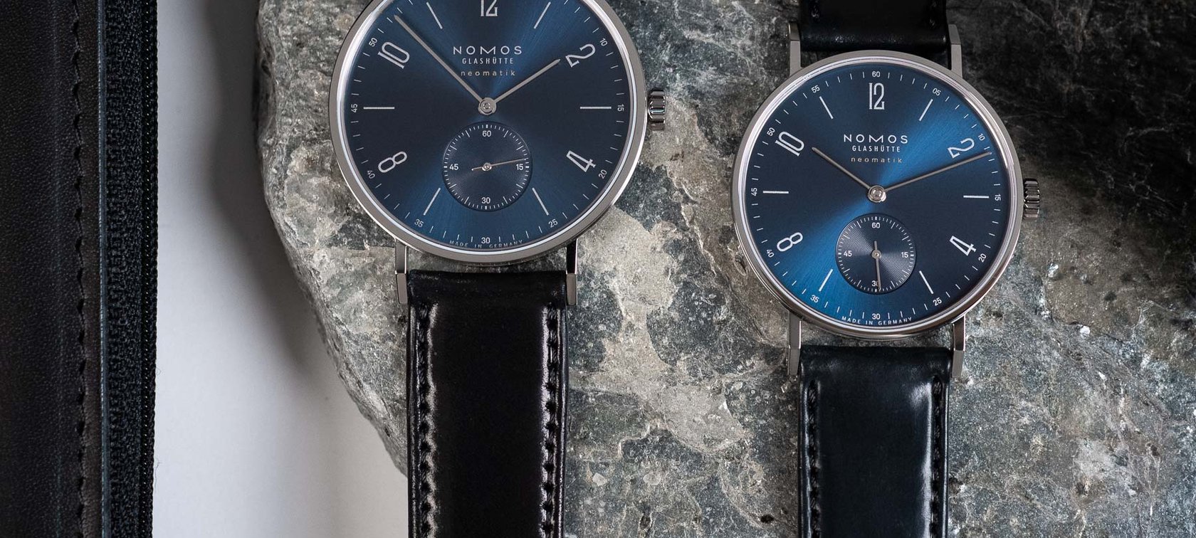 NOMOS Tangente neomatik Blue Gold