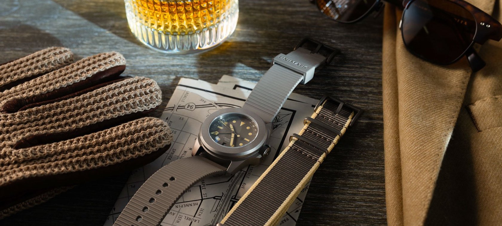 Unimatic Introduces The Modello Quattro U4S-T-HS — The First GMT Version Of The Brand’s Modern Military-Style Watch