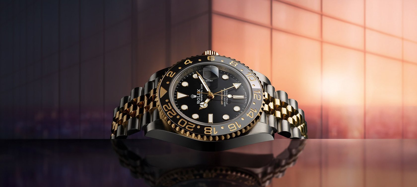 Two New Rolex GMT-Master II Models — Going For The Gold With A Black And Gray Bezel!