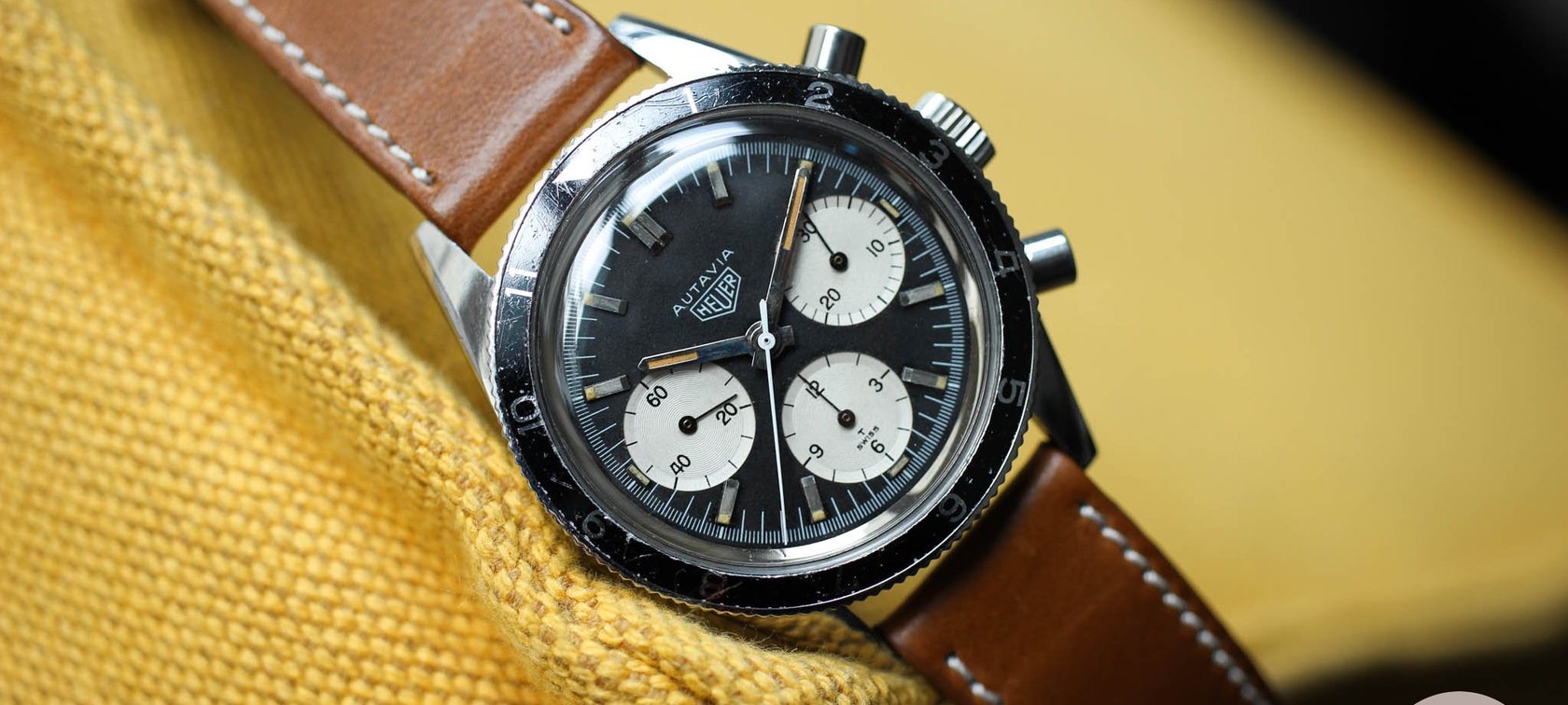 #TBT The Ongoing Mystery Of The Round-Typeface Heuer Autavia 2446M