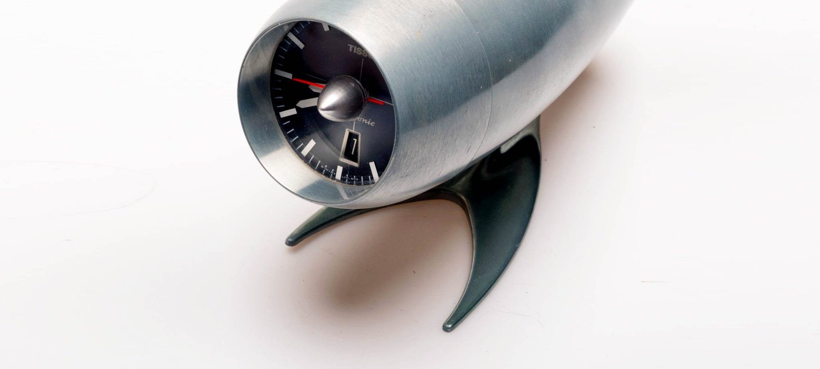 Tissot Visodate jet turbine desk clock