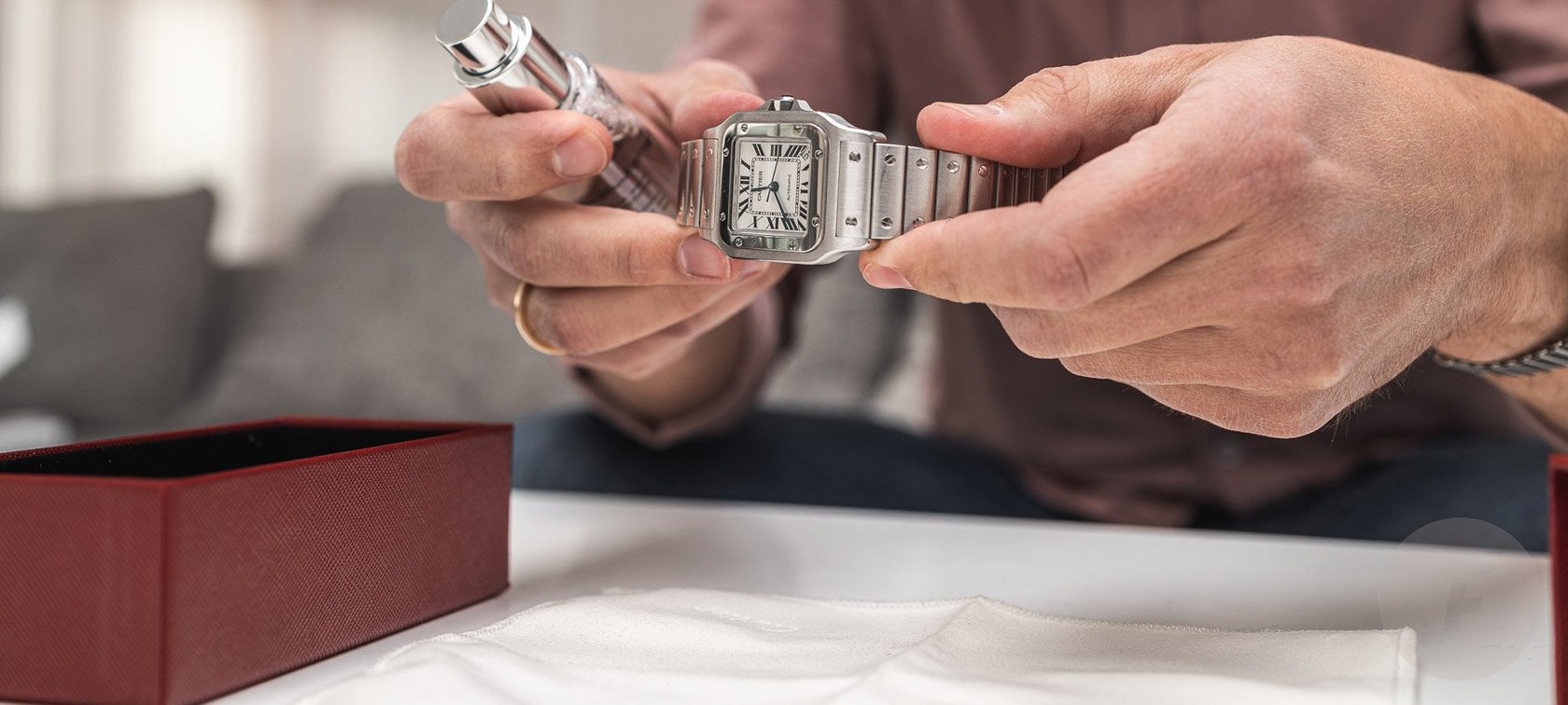 Cartier watch and jewelry cleaning kit