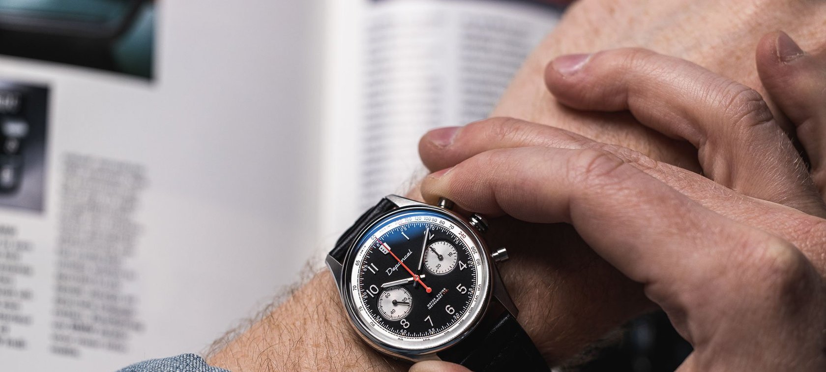 Hands-On With The Limited Depancel Legend 60s Chronograph