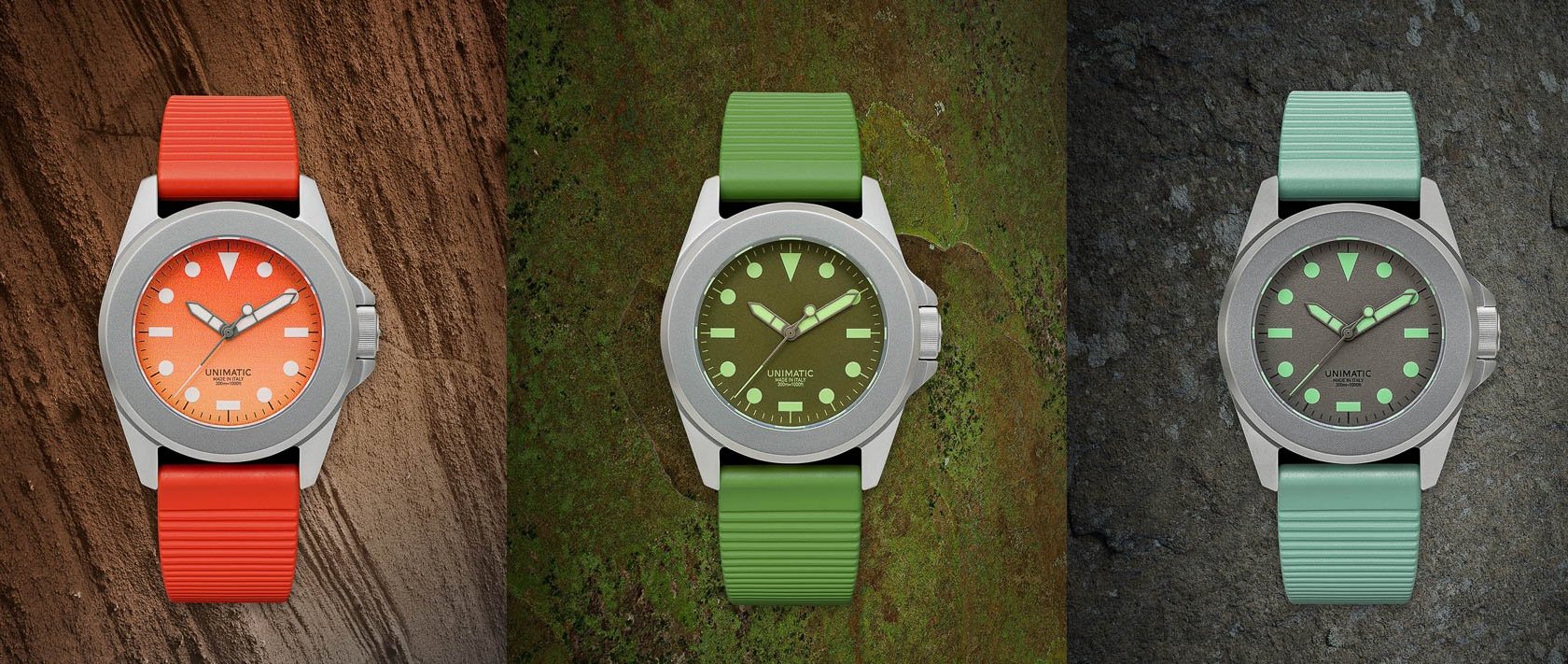 Unimatic Collaborates With Huckberry To Release The Colorful Earthform Collection