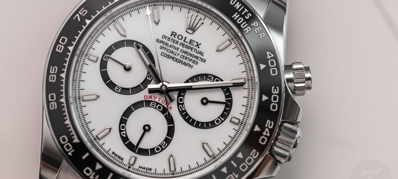 favorite modern Daytonas — Rolex Cosmograph Daytona ref. 126500LN-0001 up close