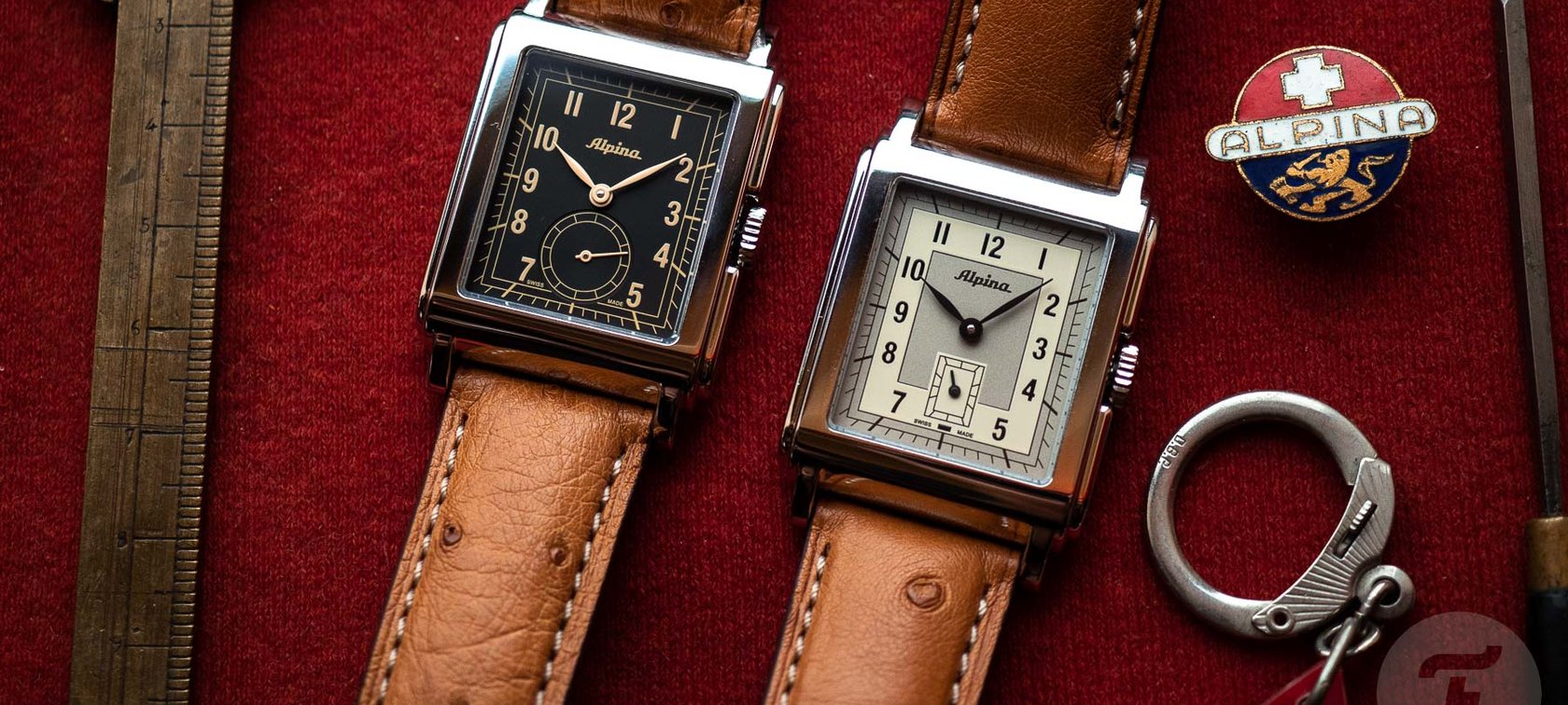 Alpina Heritage Carrée Mechanical 140 Years