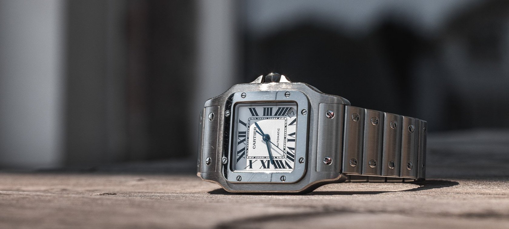 very versatile Cartier Santos Galbée XL