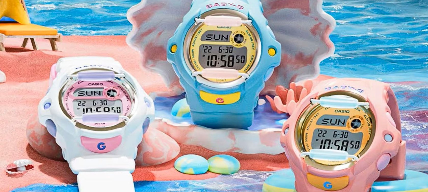 Feminine Watches I Love: Baby-G BG-169PB