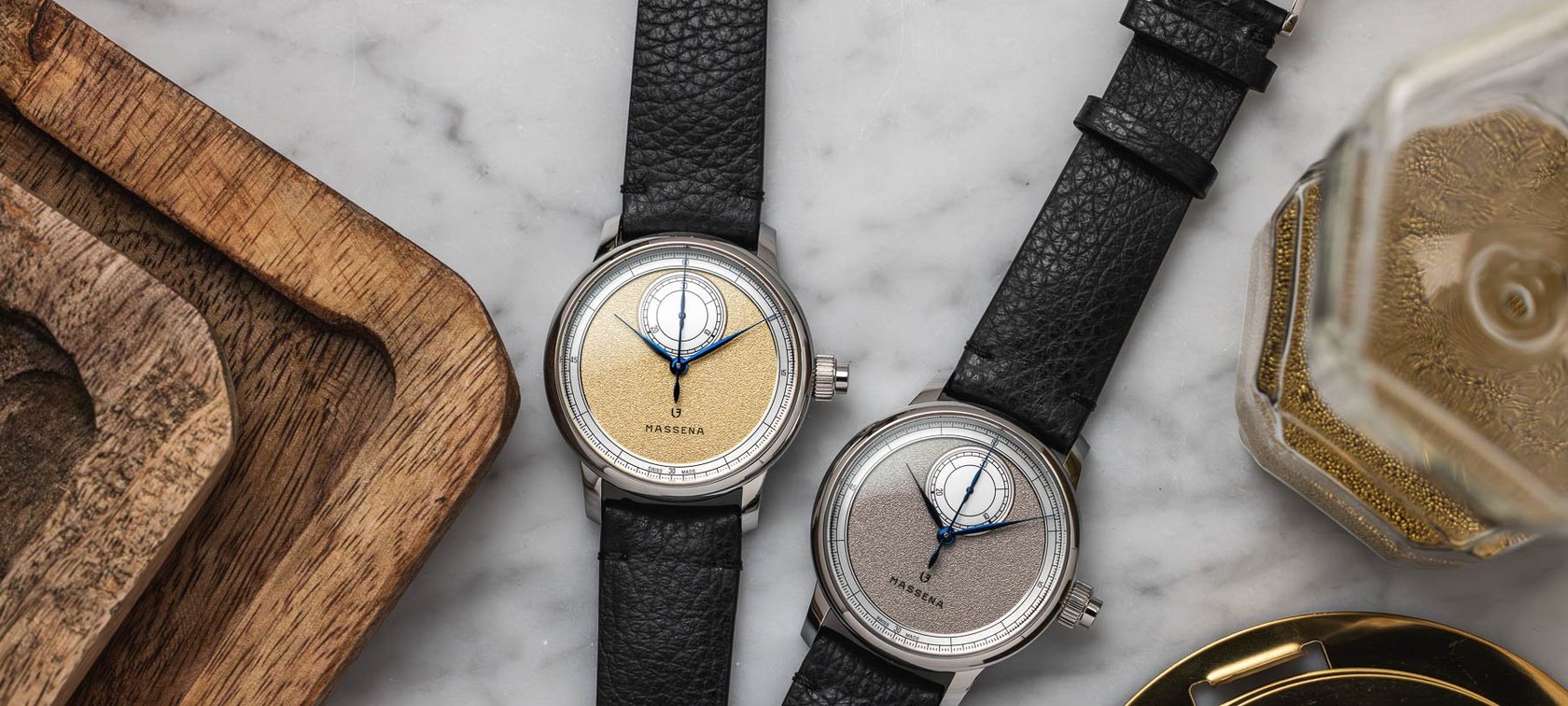 Le Chronographe Monopoussoir Louis Erard × Massena LAB