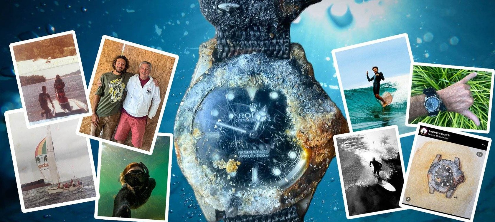 Fratello Exclusive: Rolex Submariner Found By Australian Surfer In Pacific Ocean Is Reunited With Its Original Owner