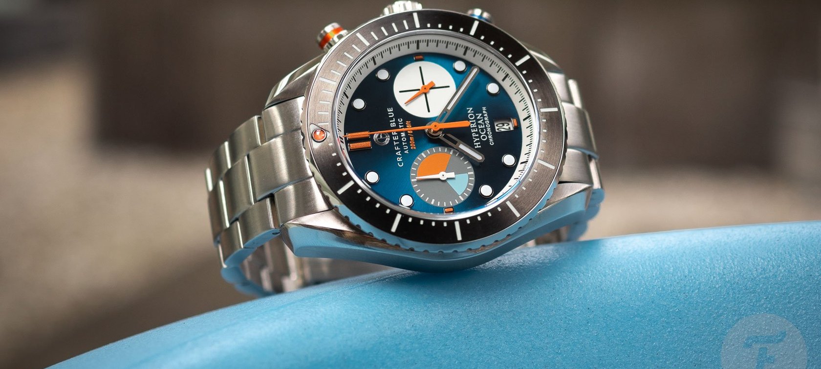 Crafter Blue Hyperion Ocean Chronograph Arctic Blue