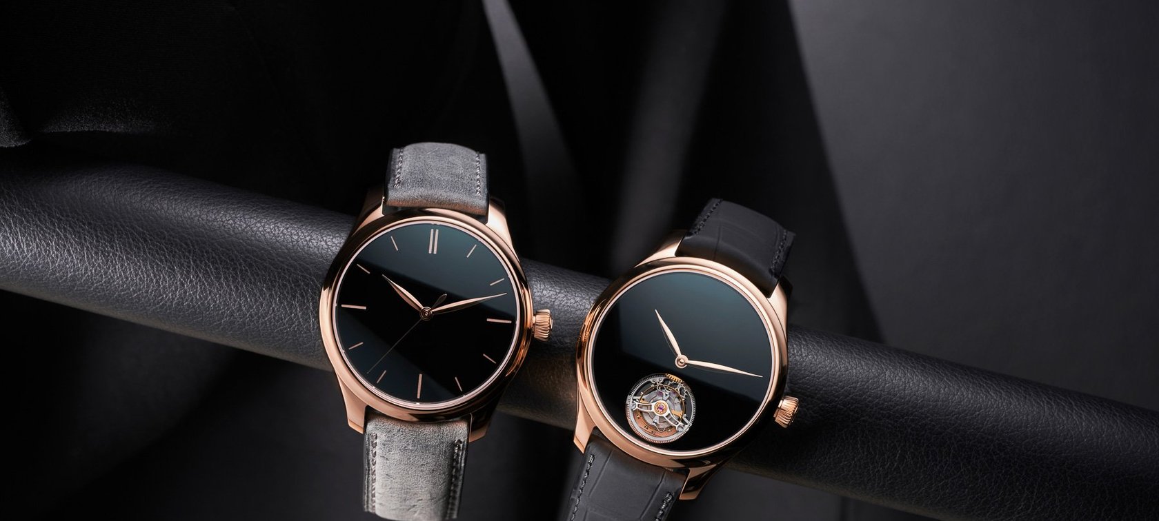 H. Moser & Cie. Unveils Two New Endeavour Vantablack Models — The Dark Side Looks Tempting All Over Again