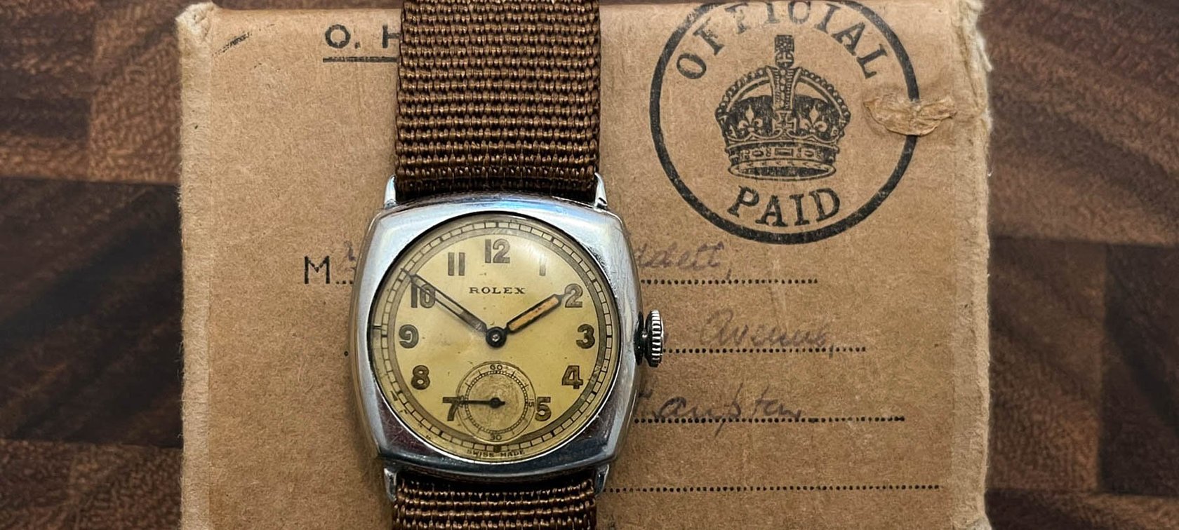 This World War II Rolex Fought With The Rats Of Tobruk Against Erwin Rommel’s Afrika Korps