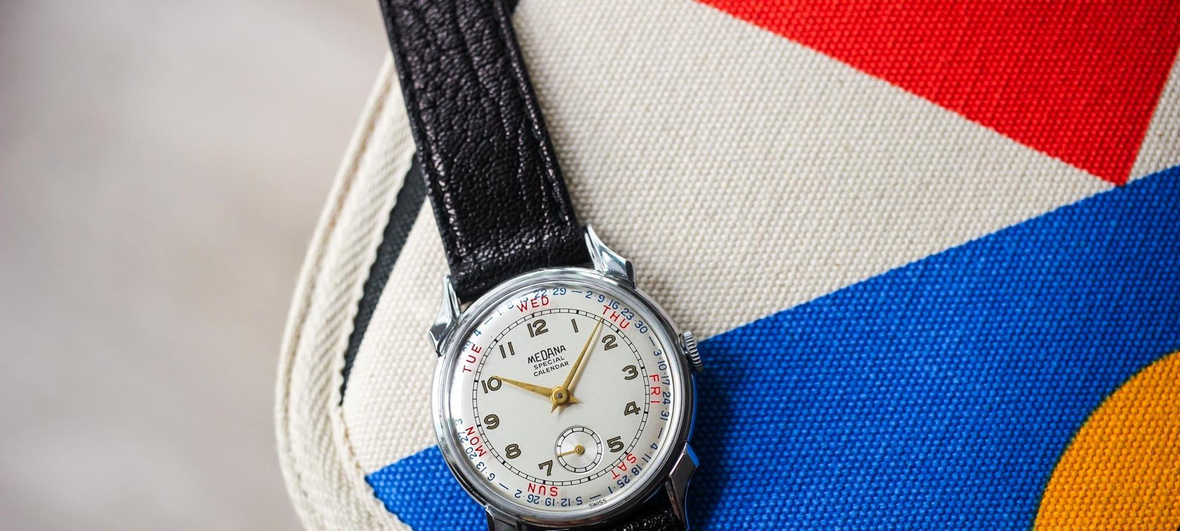#TBT Medana Special Calendar With A Rotating Crystal And Never-Before-Seen Day/Date Control