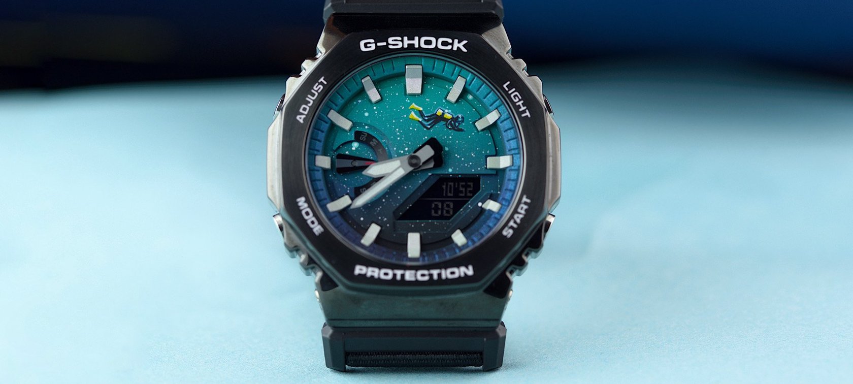 Going Hands-On With The Colorful IFL Watches G-Shock CasiOak Deep Sea Diver