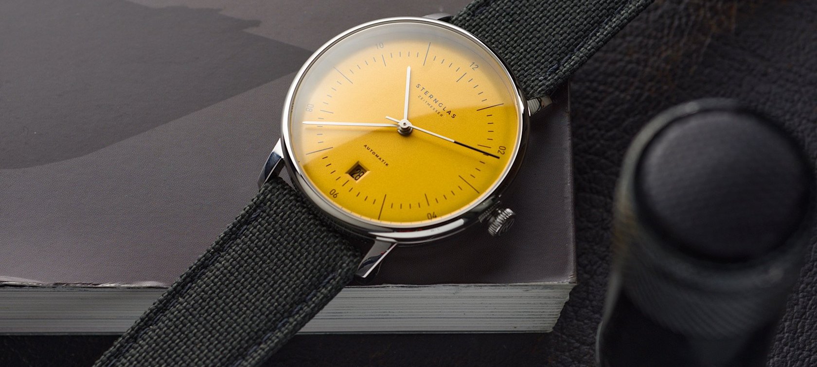 Going Hands-On With The Sternglas Naos Automatik Edition Yellow