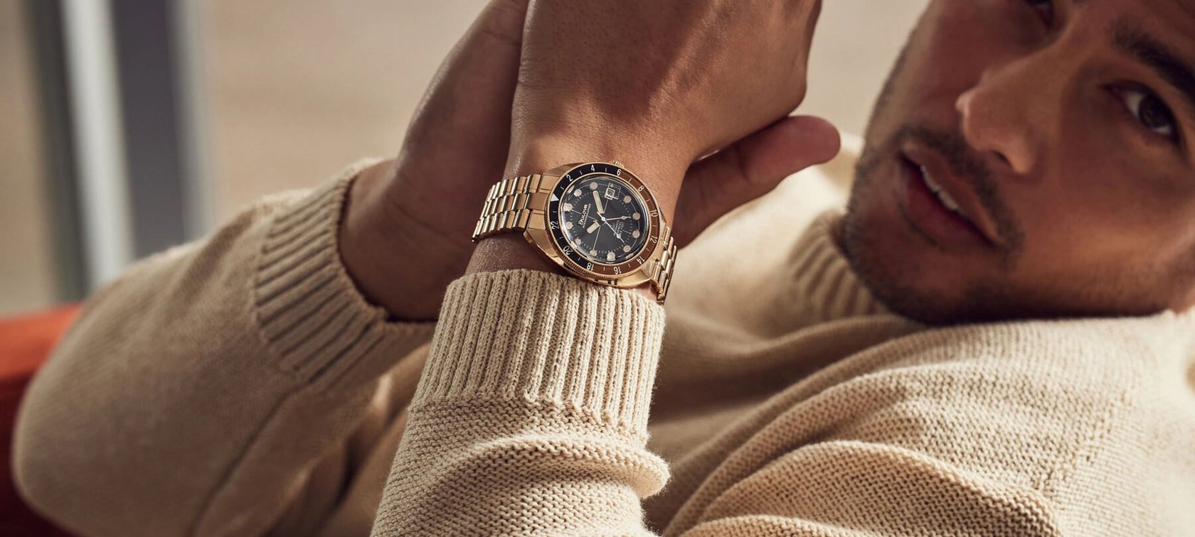 Bulova Oceanographer GMT Root Beer