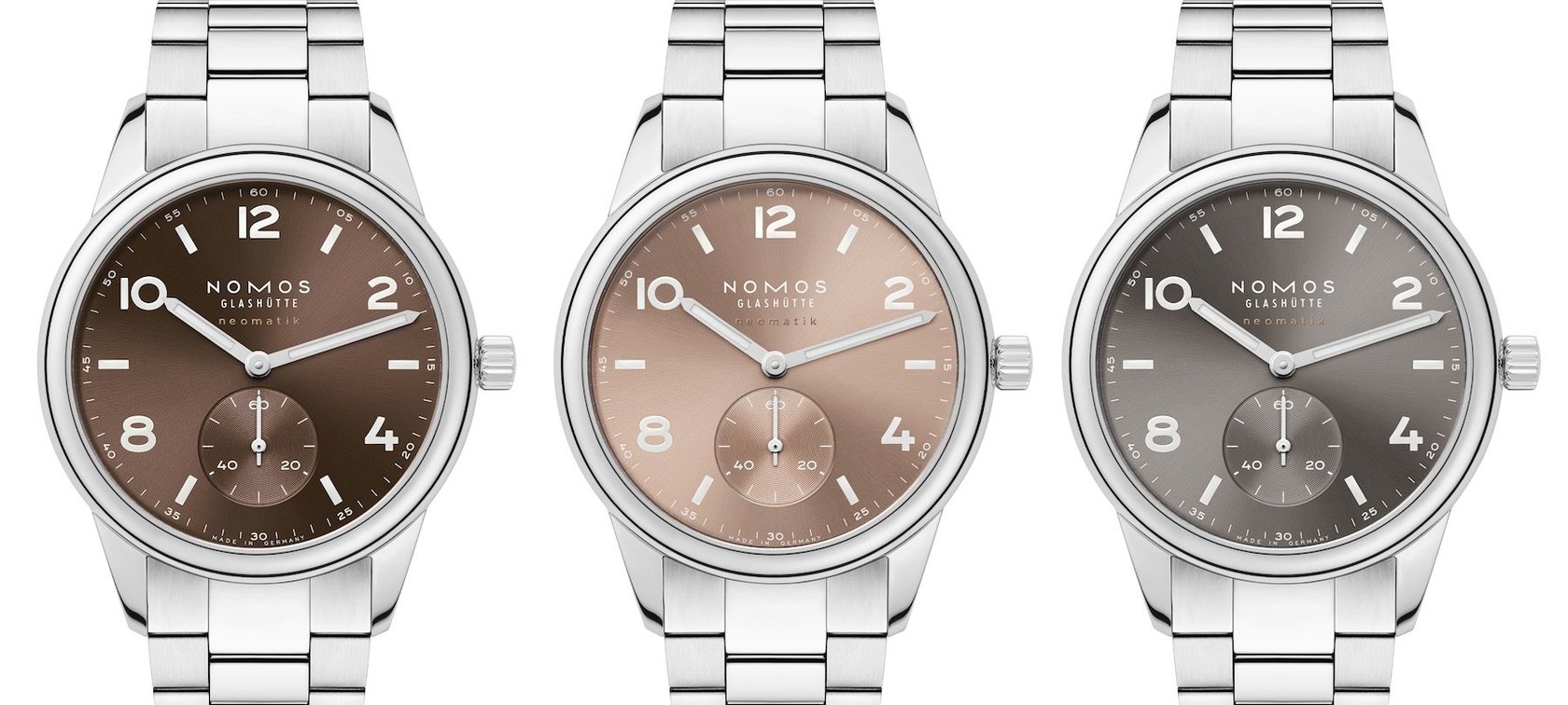 Nomos Club Sport Neomatik 39 lineup