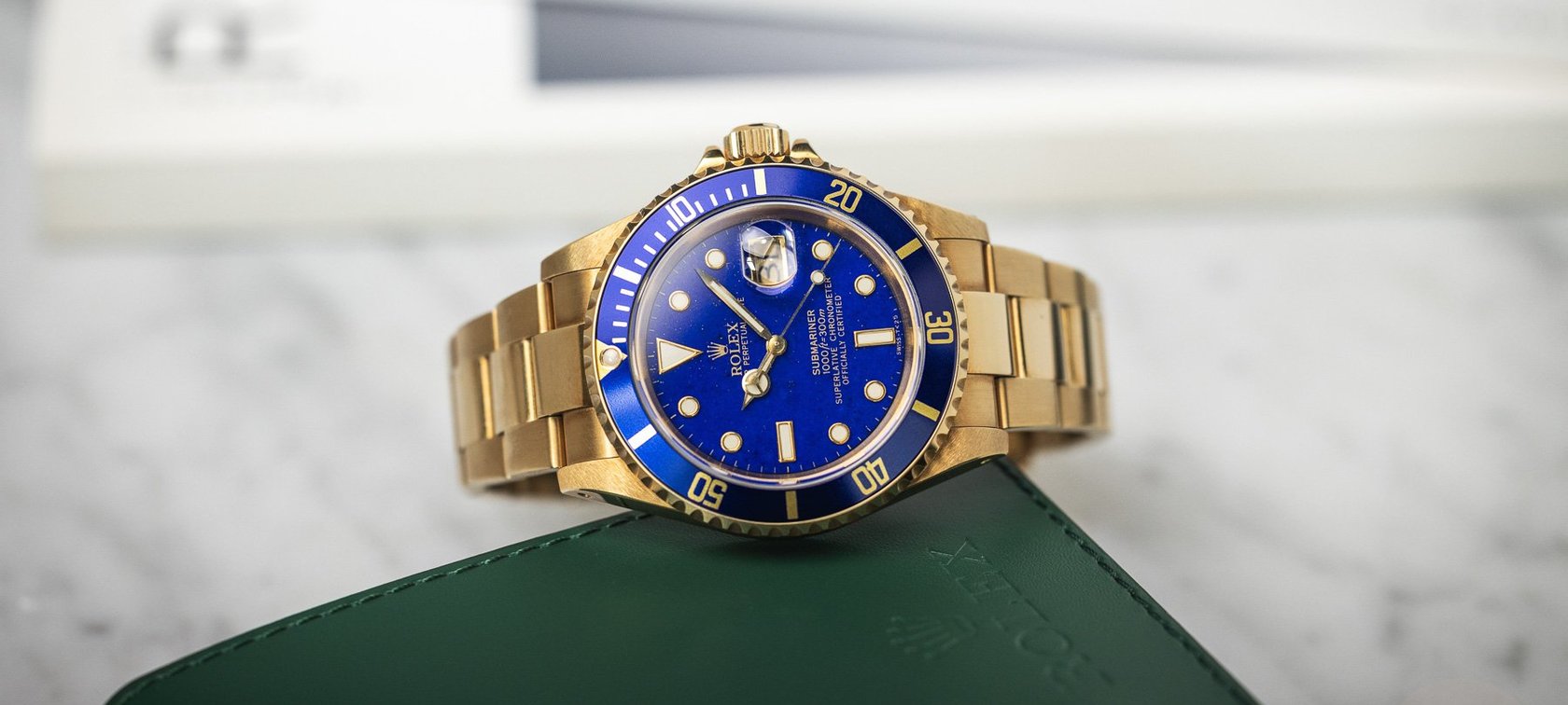 Rolex Submariner 16618 Lapis Lazuli