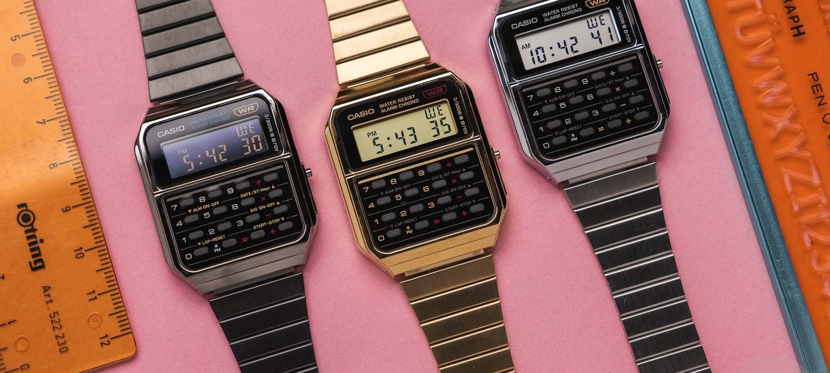 Casio CA-500WE lineup