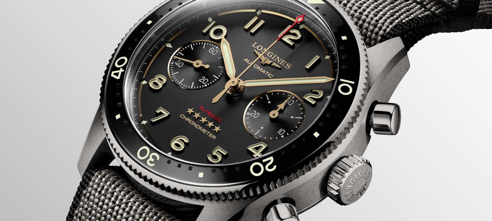 Longines Spirit Flyback Titanium